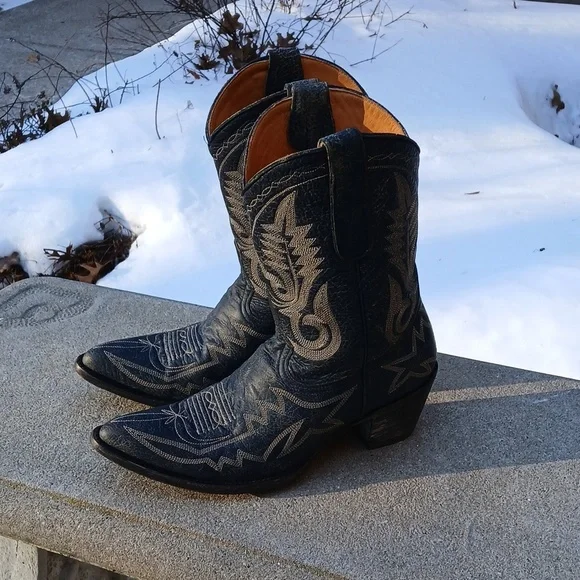 Old Gringo Distressed Blue Boot Sz 9.5B - Picture 5 of 16